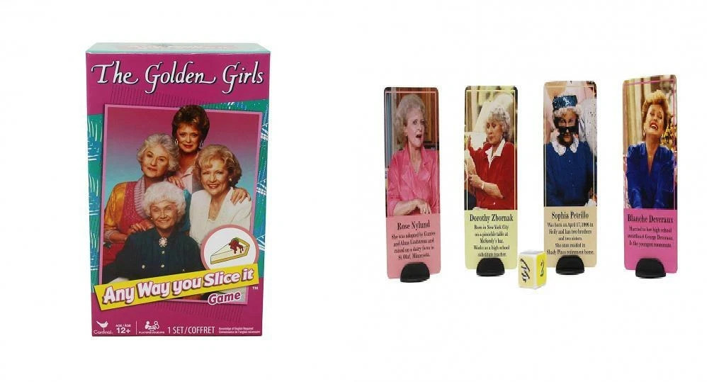 Cardinal The Golden Girls Any Way You Slice It Trivia One Size, Multicolor