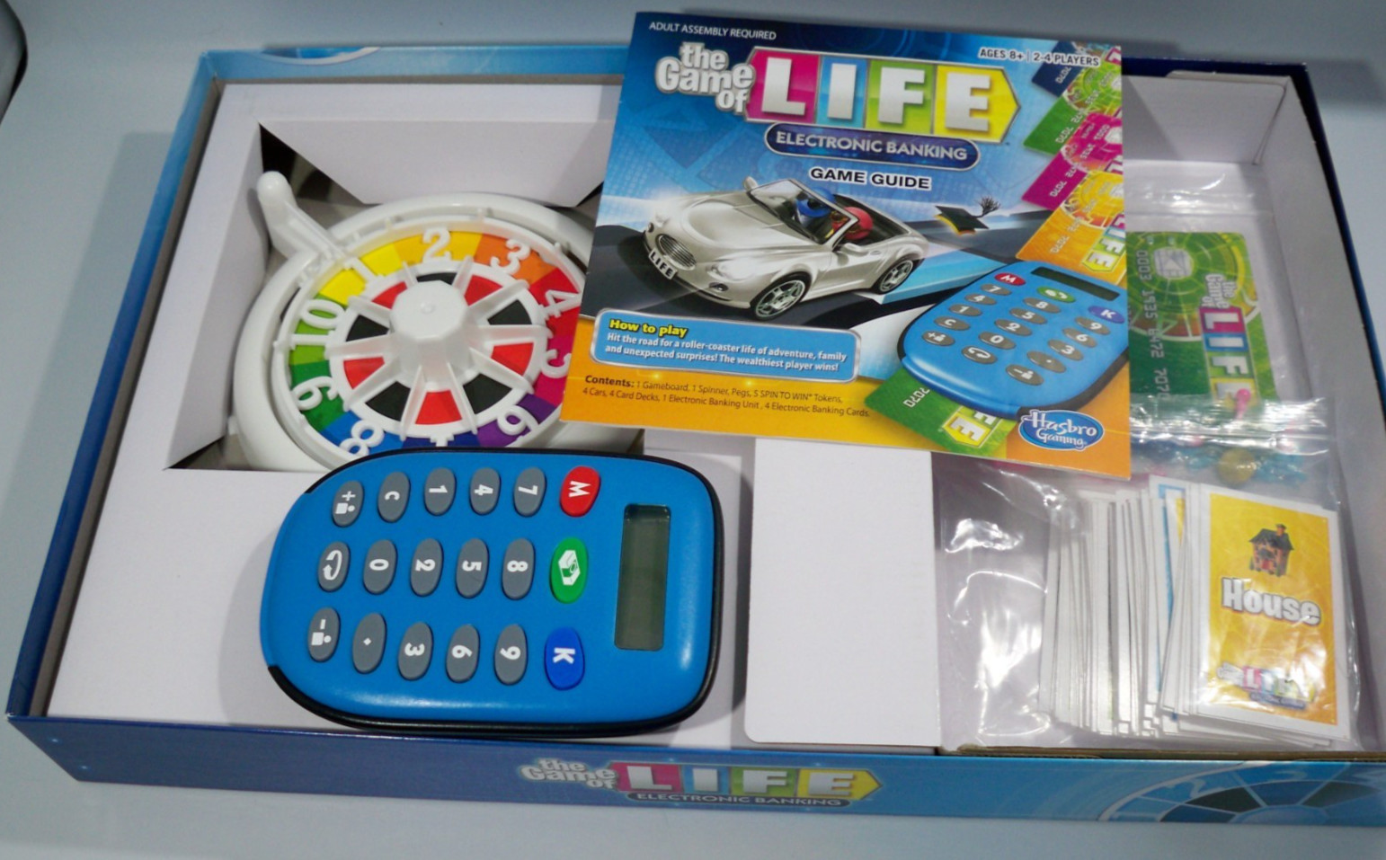 Game Of Life Electronic Banking Edition Hasbro 2013 Works Missing 1 Pink Peg