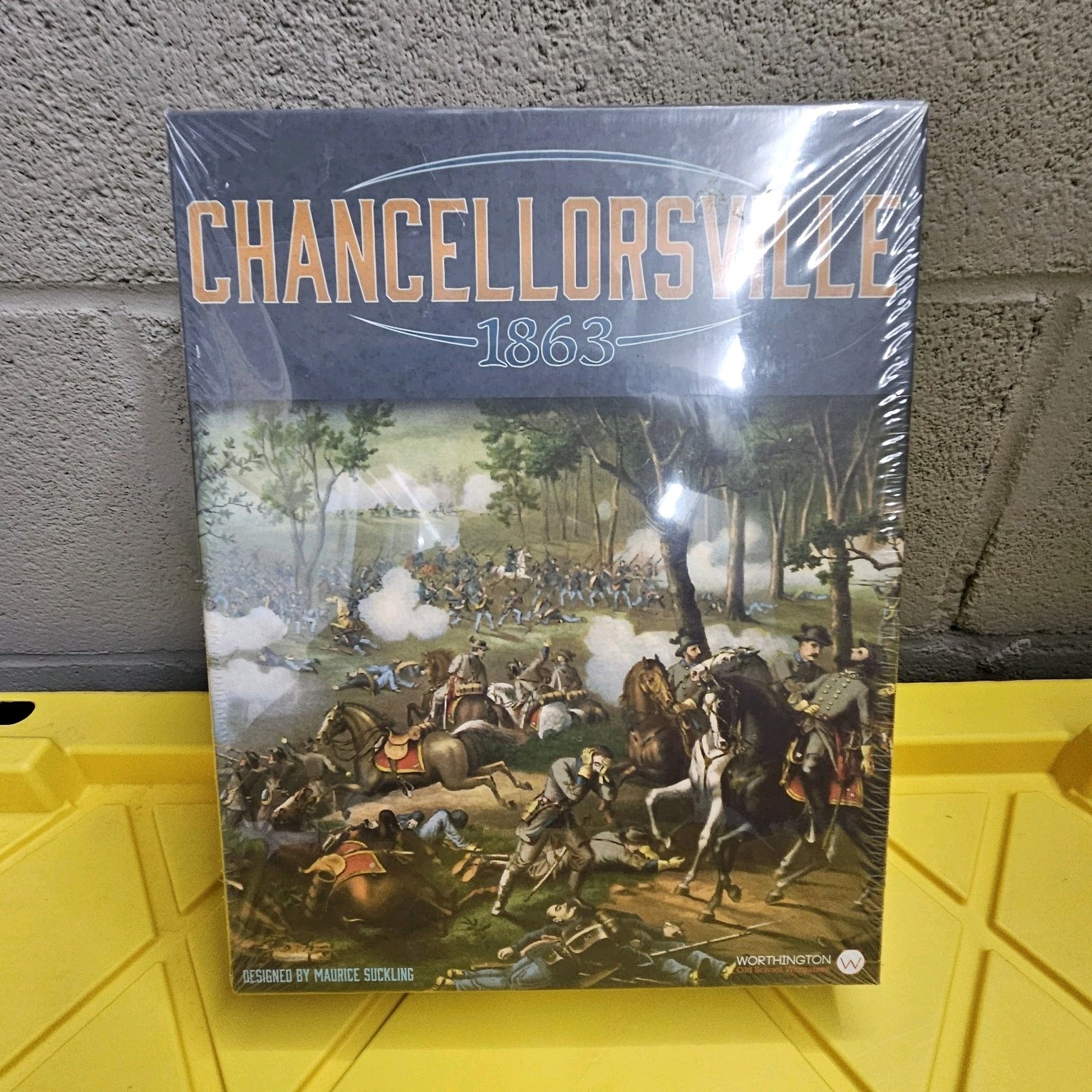 Worthington Chancellorsville 1863 War Board Game Solitaire 1+ Players 12+ 2020