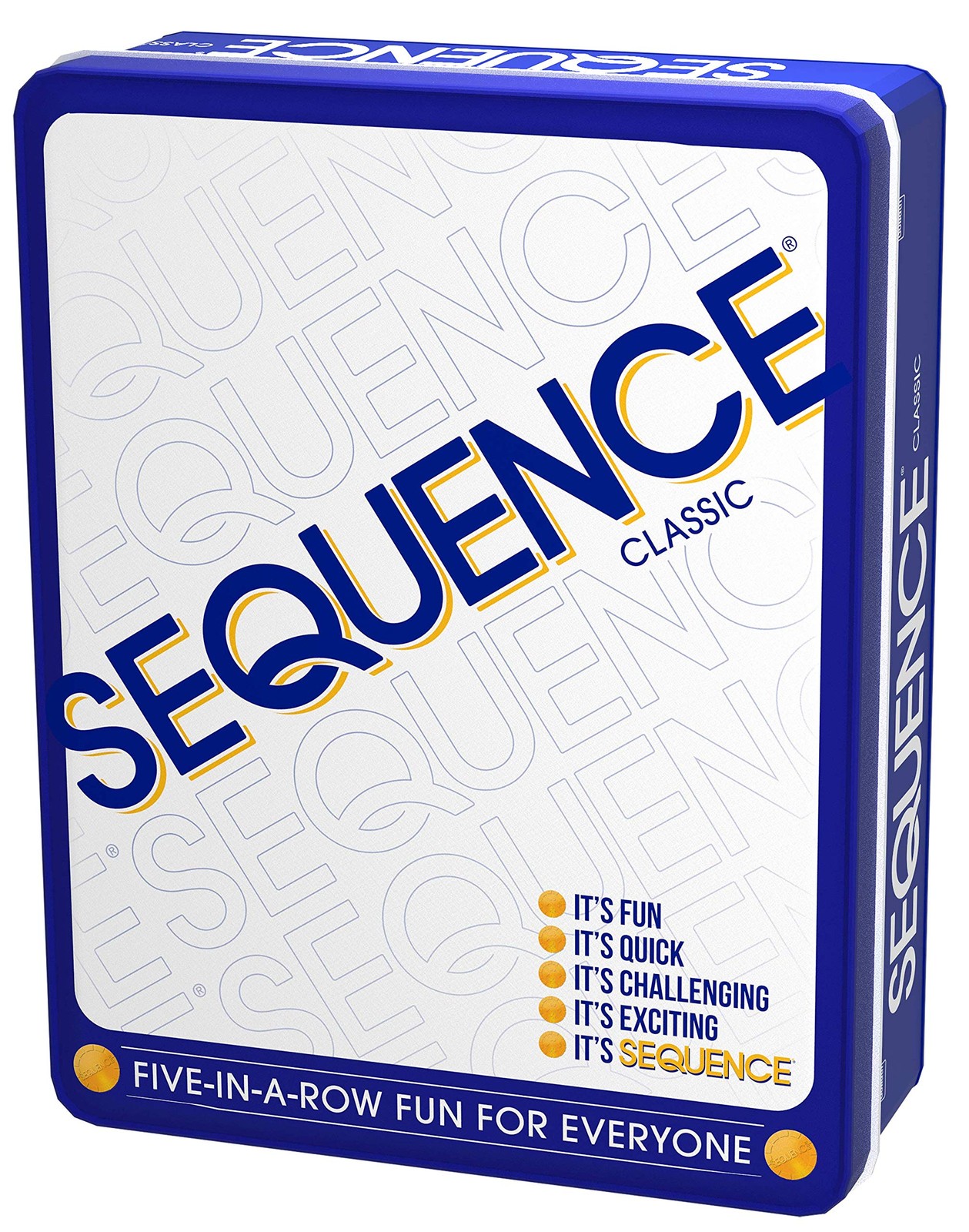Sequence Board Game for 2 to 12 Players Strategy Game in Tin Ages 7 and Up