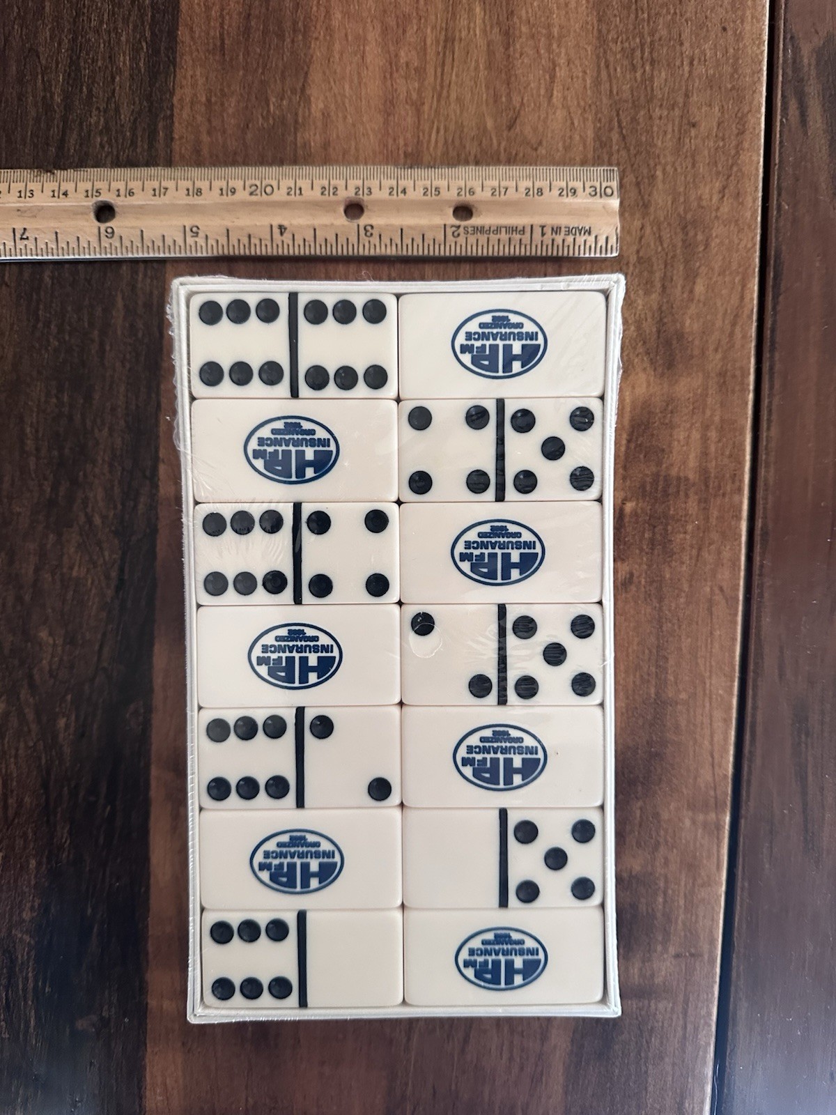 Super Thick Jumbo Size Giant Face Marblelike Dominoes By Puremco No.1632 New!!!