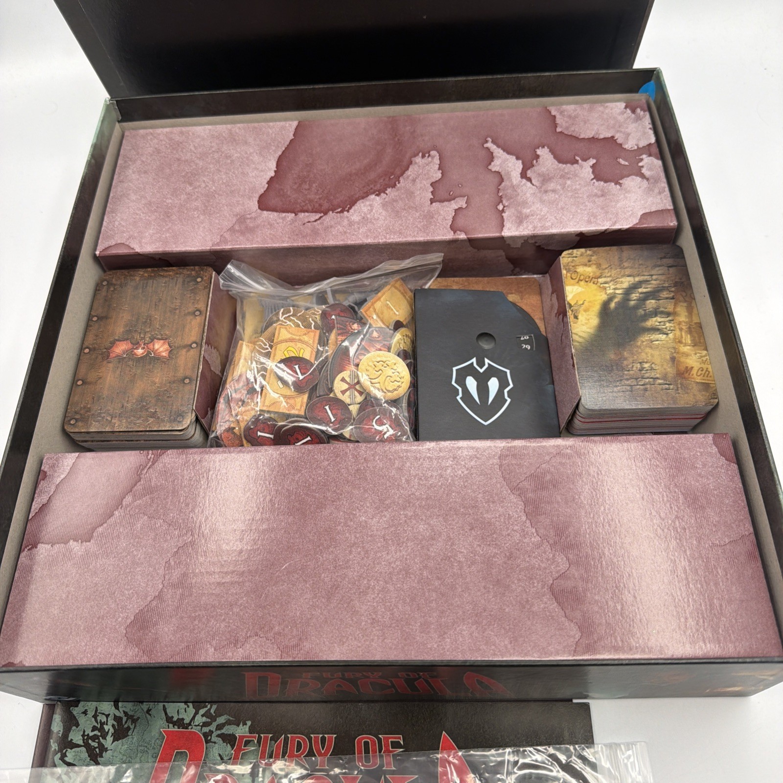 Fury of Dracula 3rd Edition Board Game Fantasy Flight Games Complete