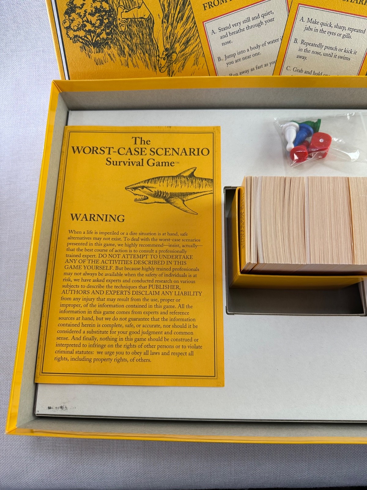 The Worst Case Scenario Survival Game Australia University Games Free Shipping