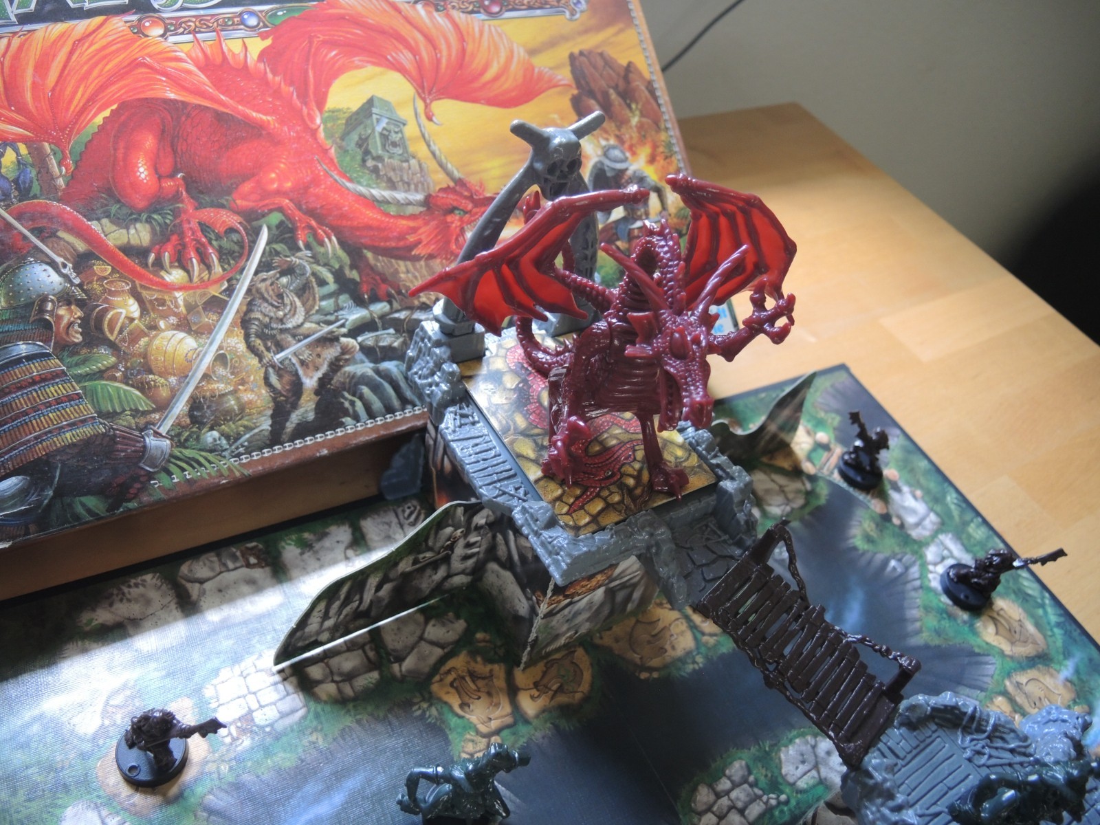 The Black Eye – Valley of the Dragon – Schmidtspiele 100% complete 1993 Unpainted