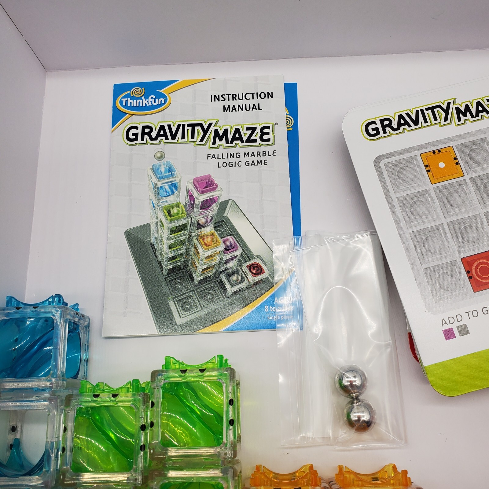 ThinkFun Gravity Maze Marble Run Logic Challenge Problem Solving Game STEM Toy