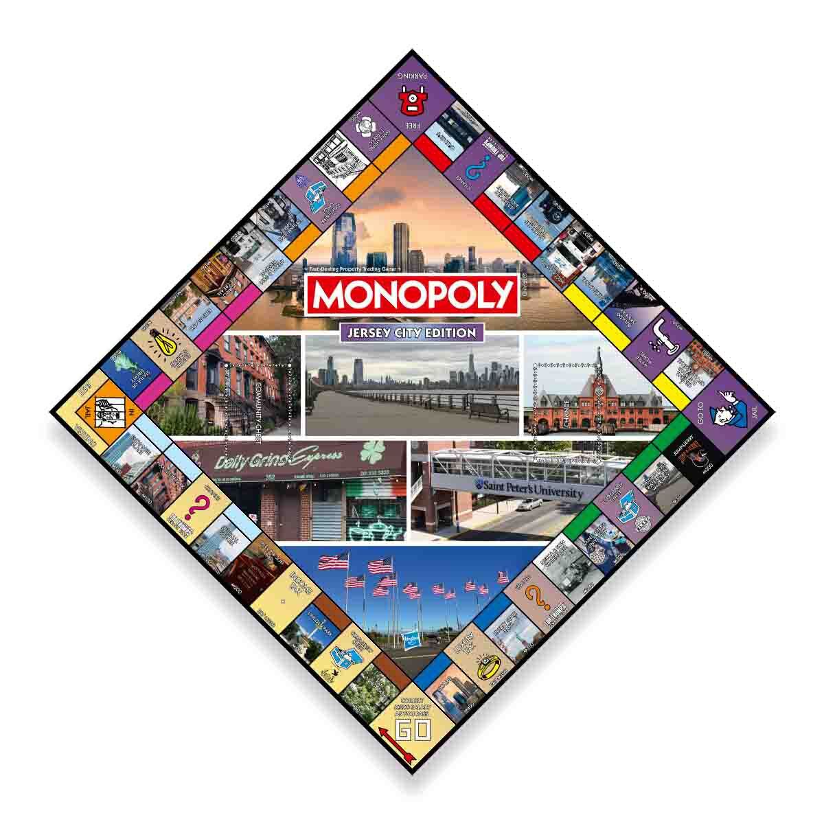 Jersey City, NJ Monopoly Board Game Limited Edition – New & Sealed