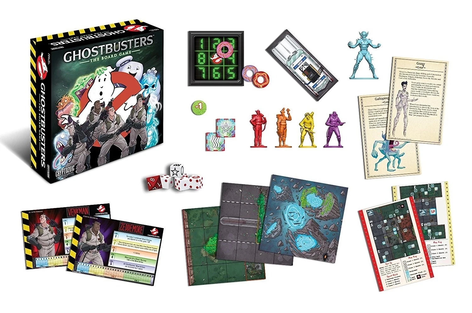 Cryptozoic Entertainment GHOSTBUSTERS THE BOARD GAME Brand New Sealed 15 and Up