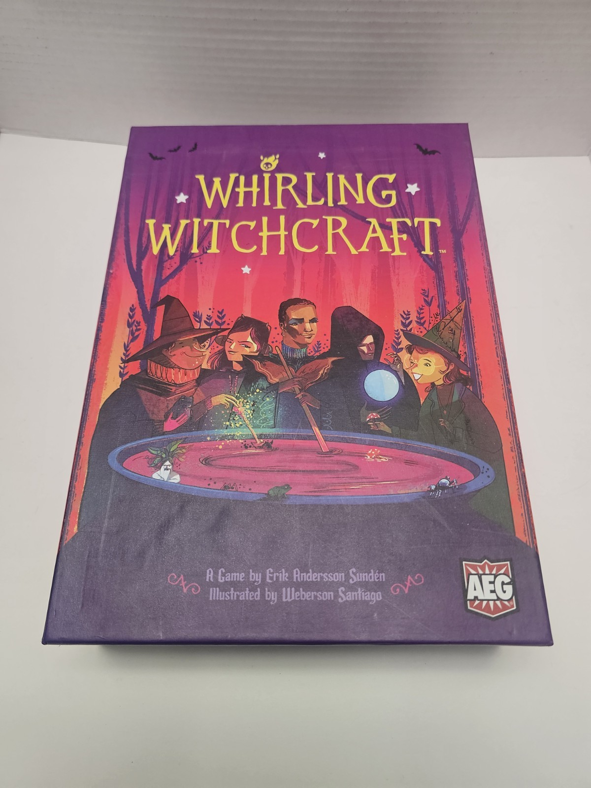NIB Whirling Witchcraft Board Game by AEG 2021 Cauldron Recipes Ages 14+