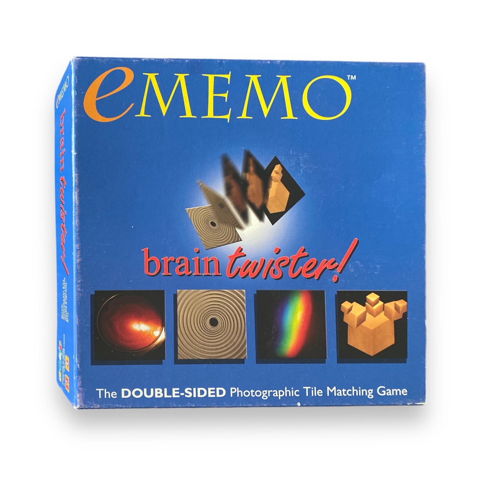Ekos eMEMO Brain Twister Double-Sided Photographic Tile Matching Game 2004