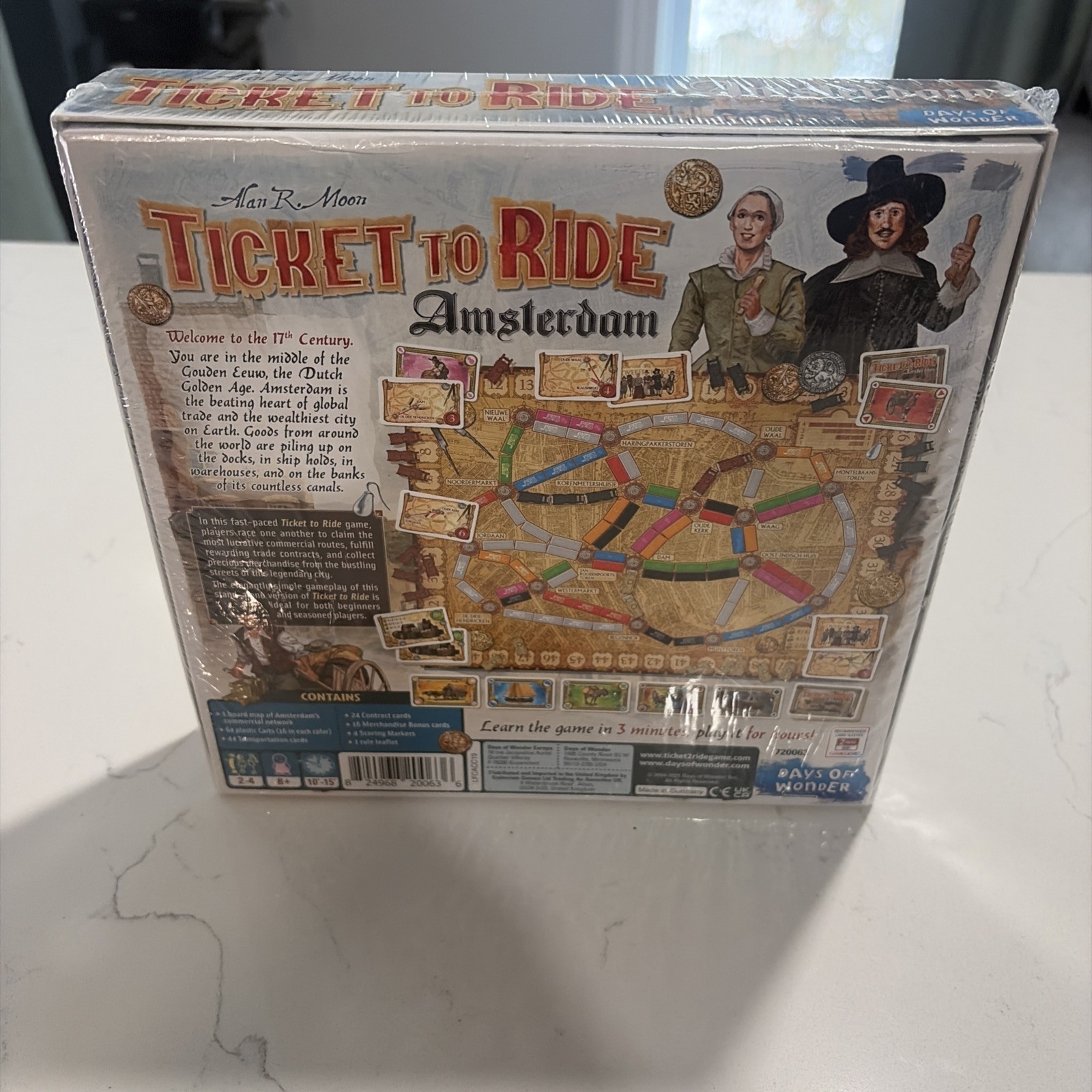 Ticket to Ride Amsterdam – Days of Wonder – 2-4 players