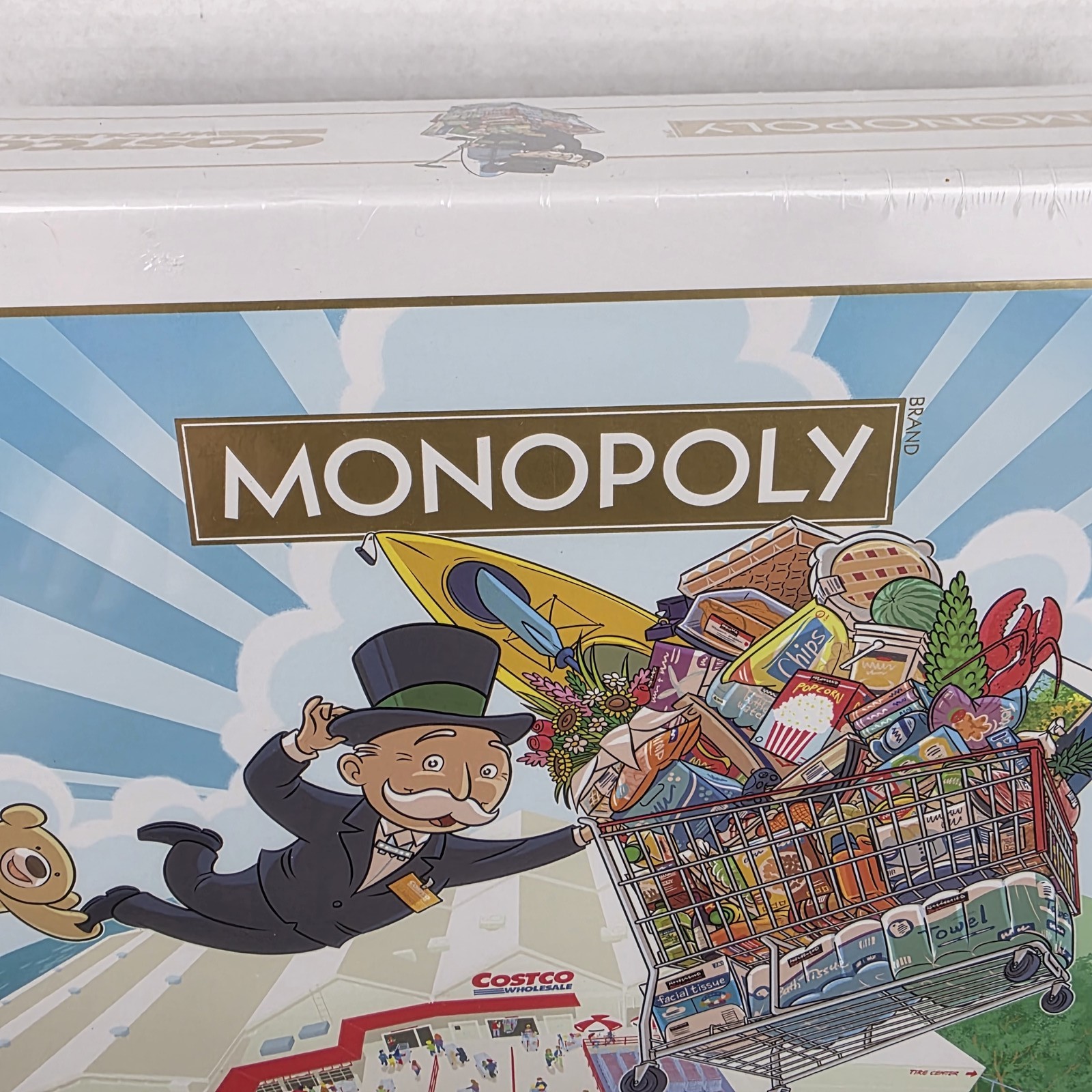 Monopoly Costco Wholesale Edition Board Game NEW SEALED WS Game Company Hasbro