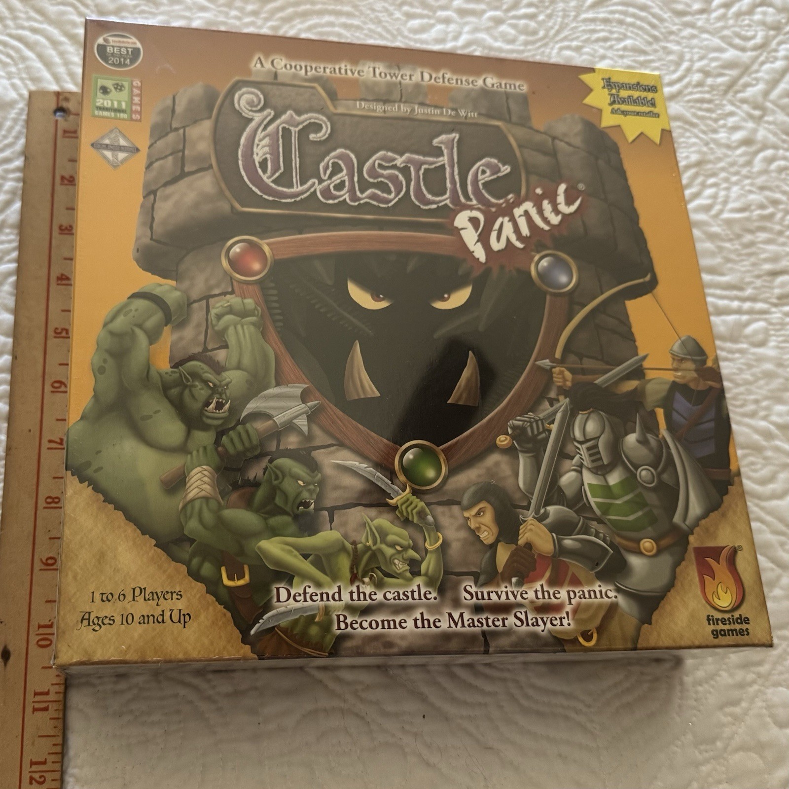 Castle Panic Board Game New Sealed Fireside Games Cooperative Tower Defense