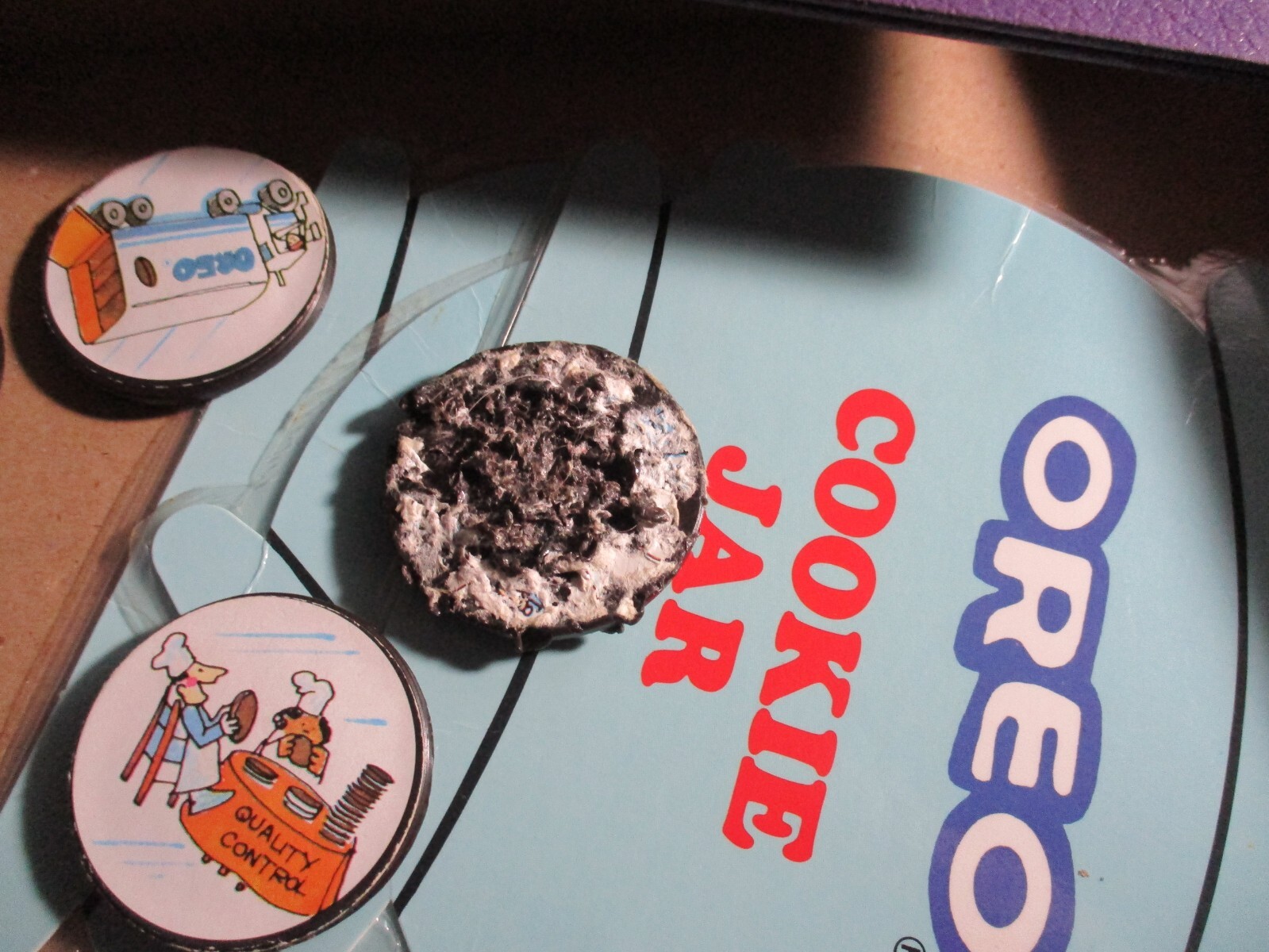 Vintage 1988 Nabisco Oreo Cookie Factory Match Game by Cadaco Complete #508