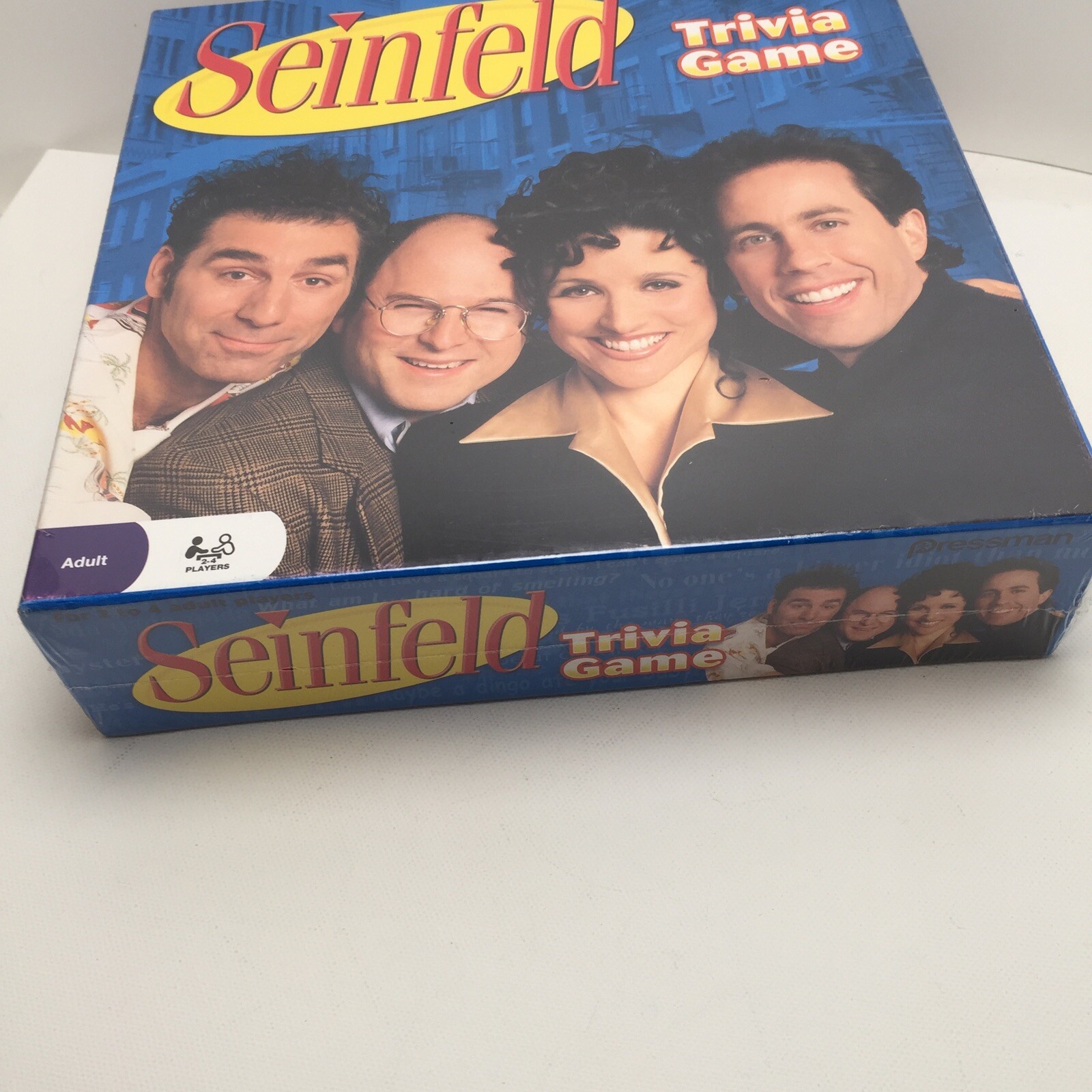 Seinfeld Trivia Game #5300 Pressman 2009 Adult 2-4 Player New