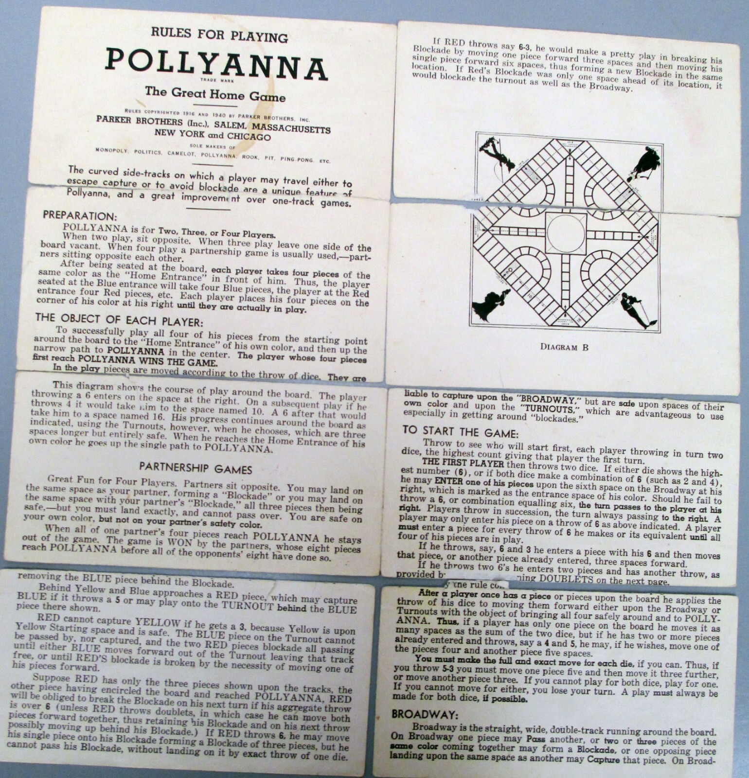 VTG 11 OLD GAMES, POLLYANA, FLINCH, CONTACT, MAKE A MILLON, QUIZ KIDS, DOMINOES