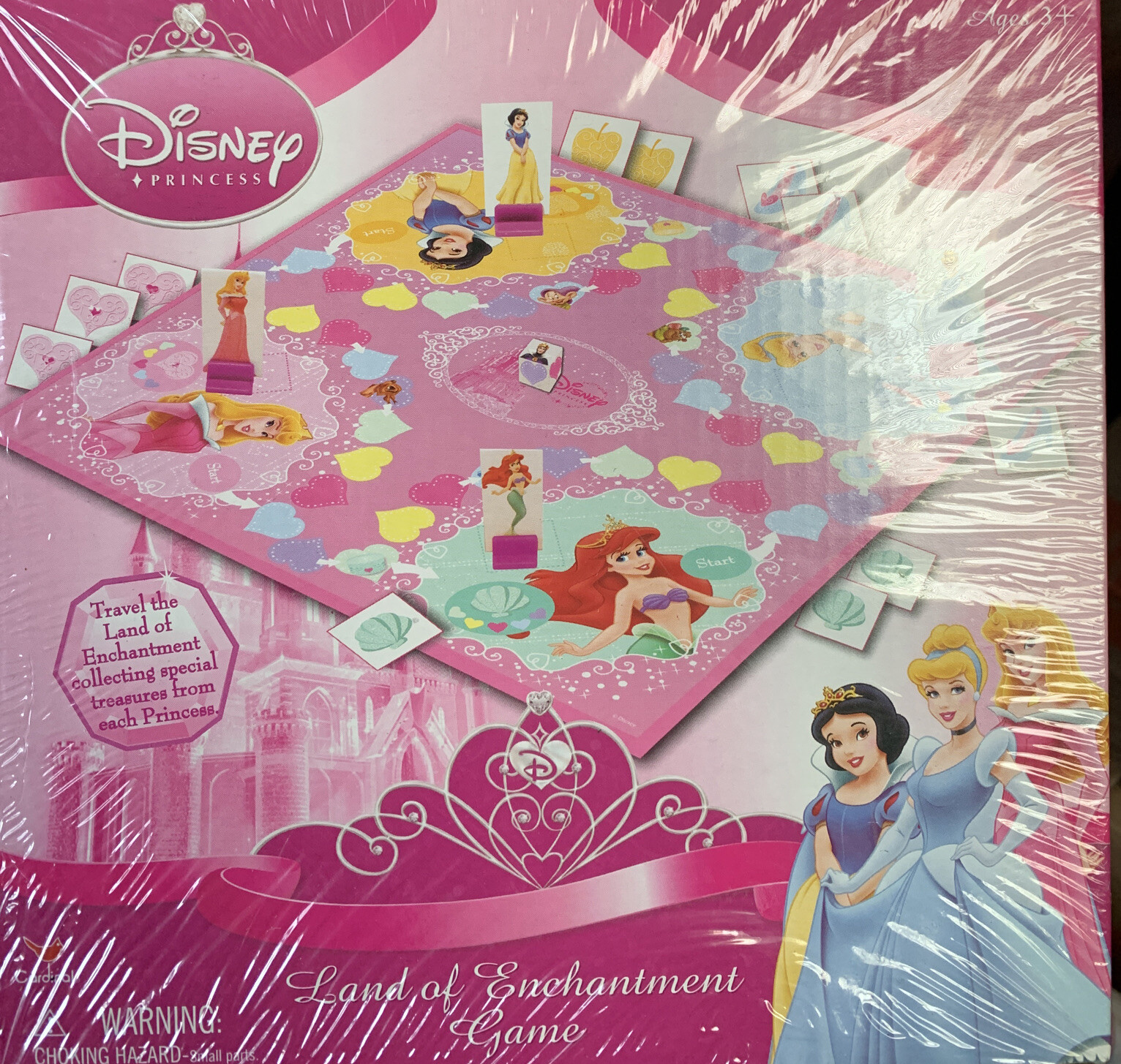 Disney Princess Land Of Enchantment Game Set Snow White Ariel Belle Age 3 Up