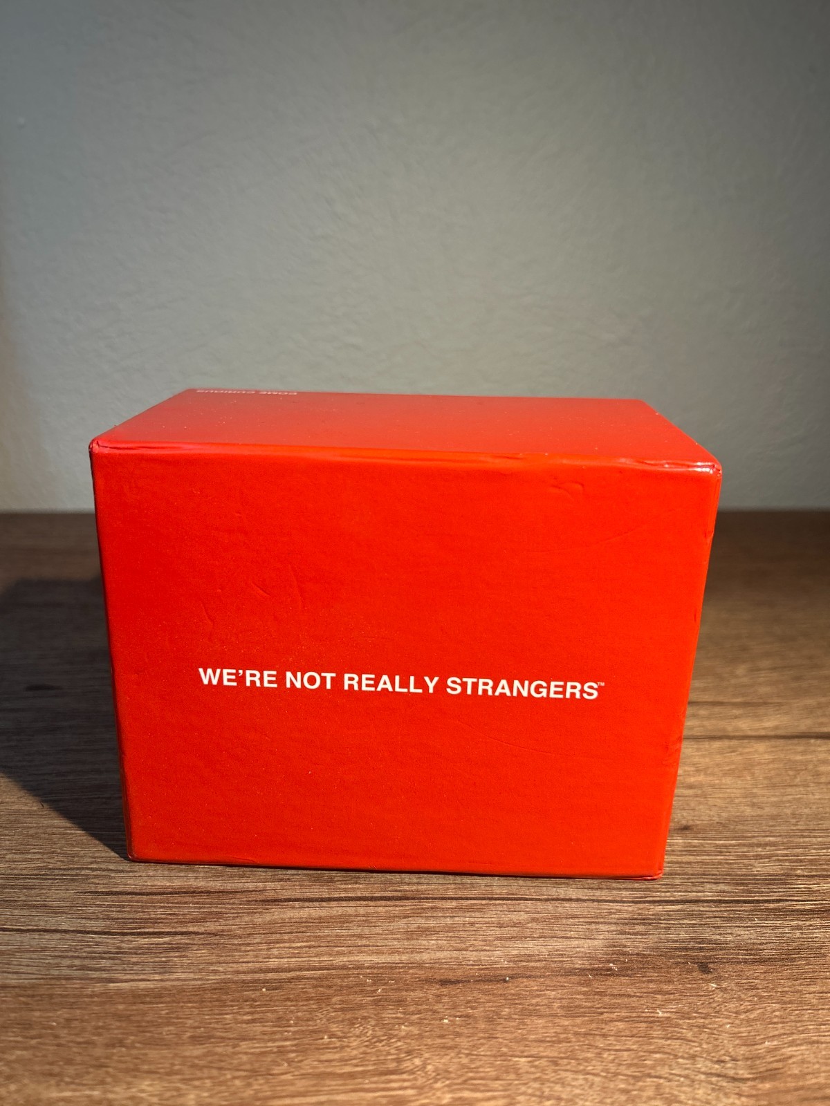 We’re Not Really Strangers Game for Ages 14+ (2-6 Players)