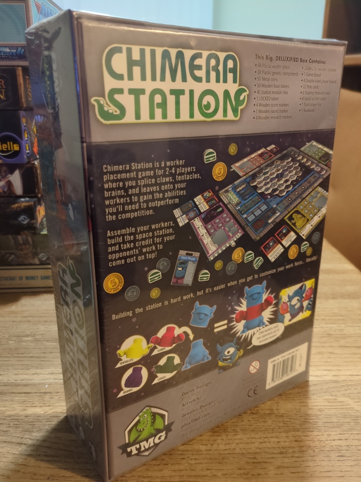 Chimera Station Strategy Board Game – TMG – Deluxified Edition OOP sealed