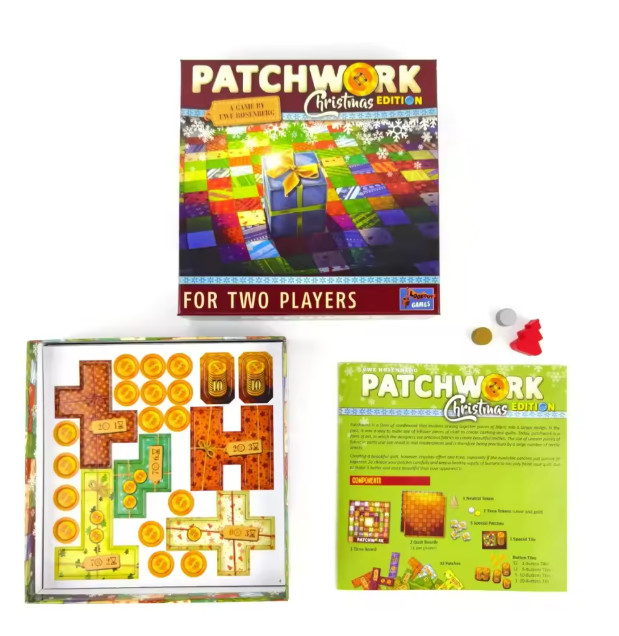 Lookout Games- Patchwork: Christmas Edition Board Game