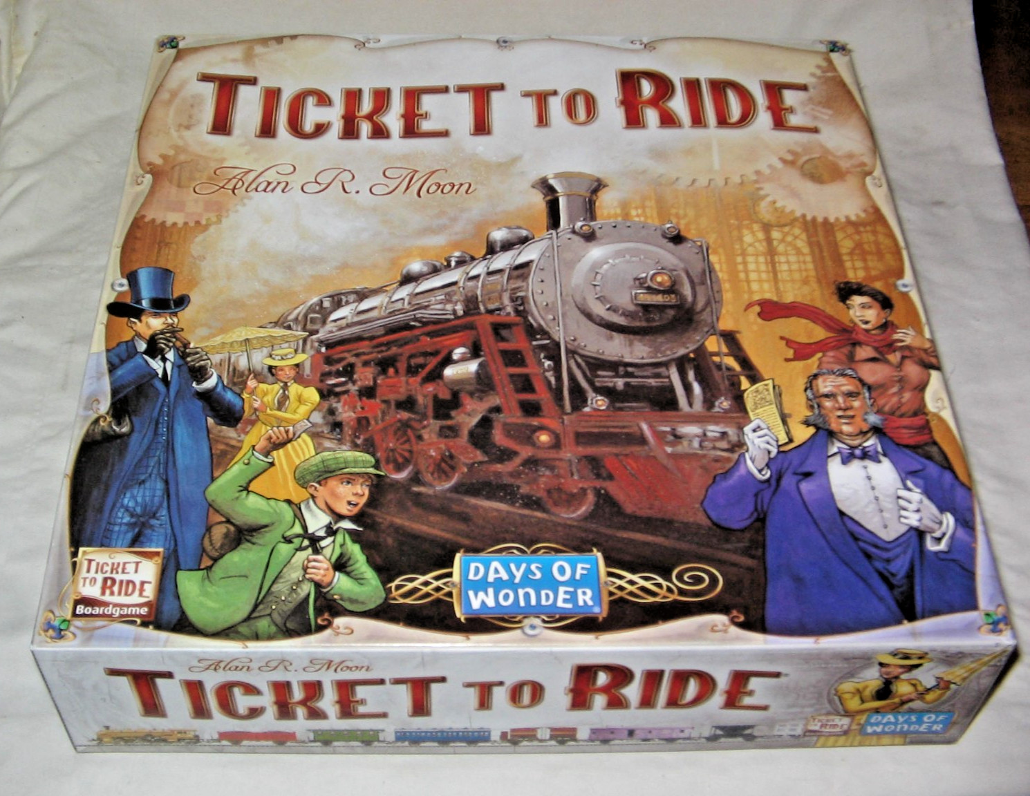 Days of Wonder Ticket To Ride Board Game 2019 Open un-used Mint Train Game