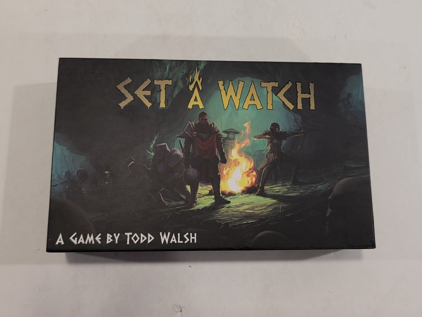 Set A Watch Board Game (Rock Manor Games, 2019) Todd Walsh – BRAND NEW