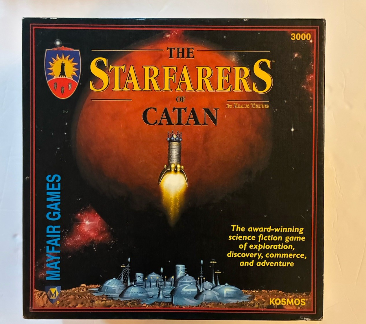 The Starfarers of Catan Board Game Mayfair Games Klaus Teuber (2000) Incomplete