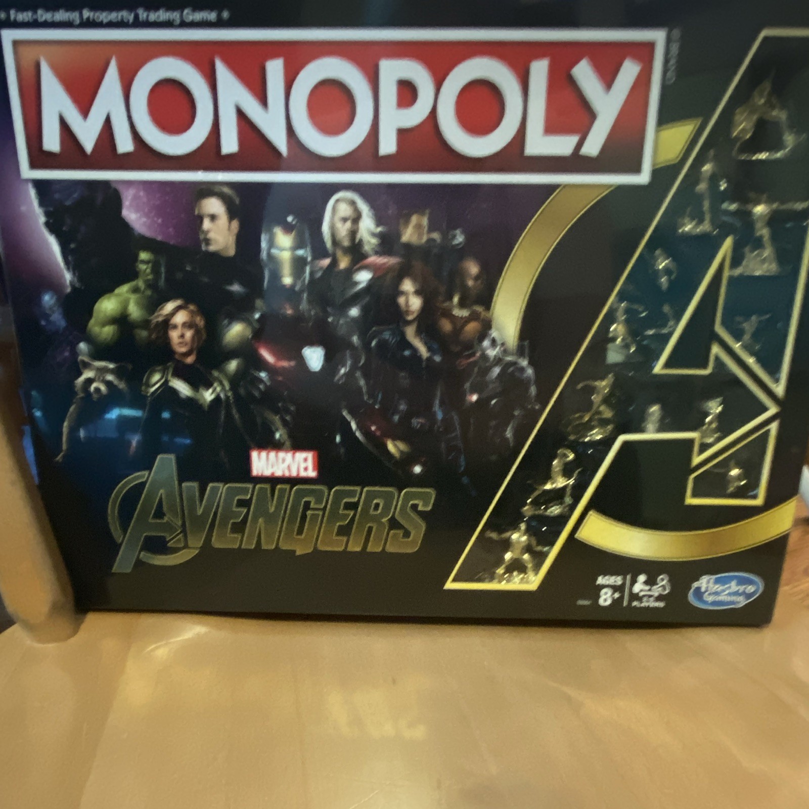 Hasbro Monopoly: Marvel Avengers Complete Board Game, Ages 8+ (Unopened)