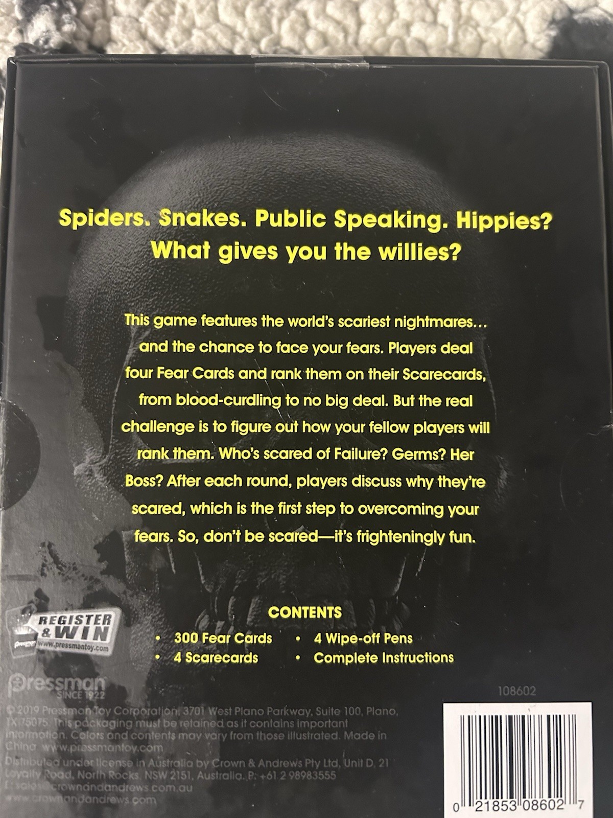 Your Worst Nightmare Card Game by Pressman 2+ Players Ages 12 and Up