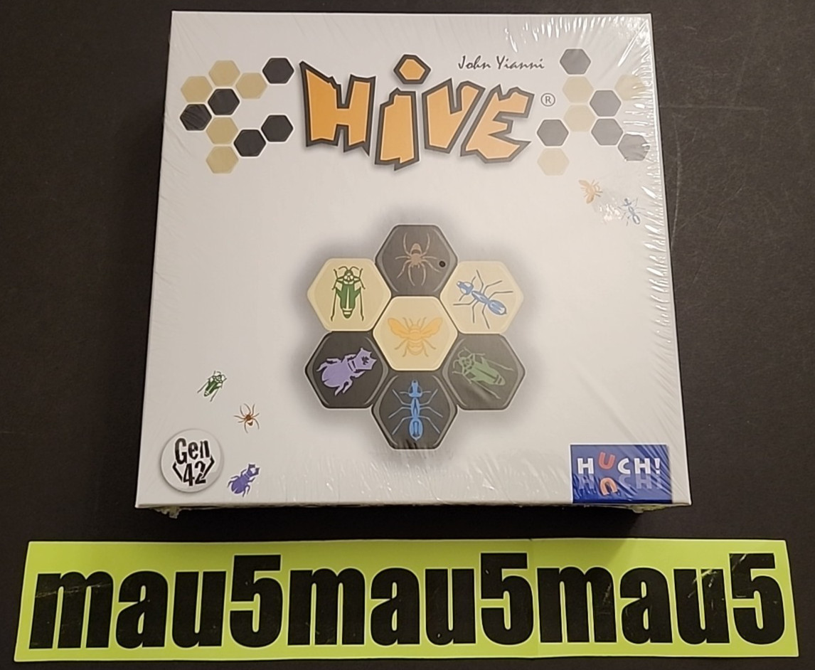 NEW SEALED Hive Board Game by John Yianni Award-Winning Strategy German Deutsch