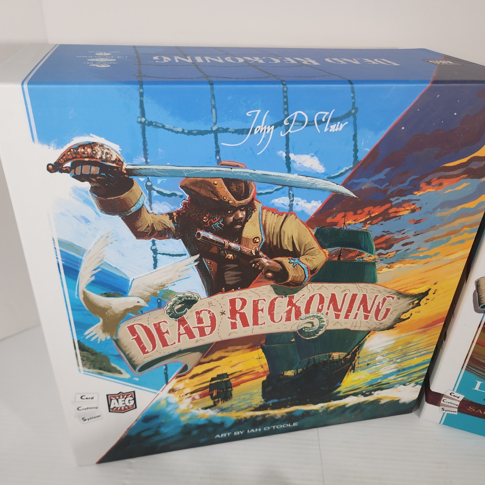 AEG Dead Reckoning Board Game Lot Base Game + Expansions 100% COMPLETE Legends