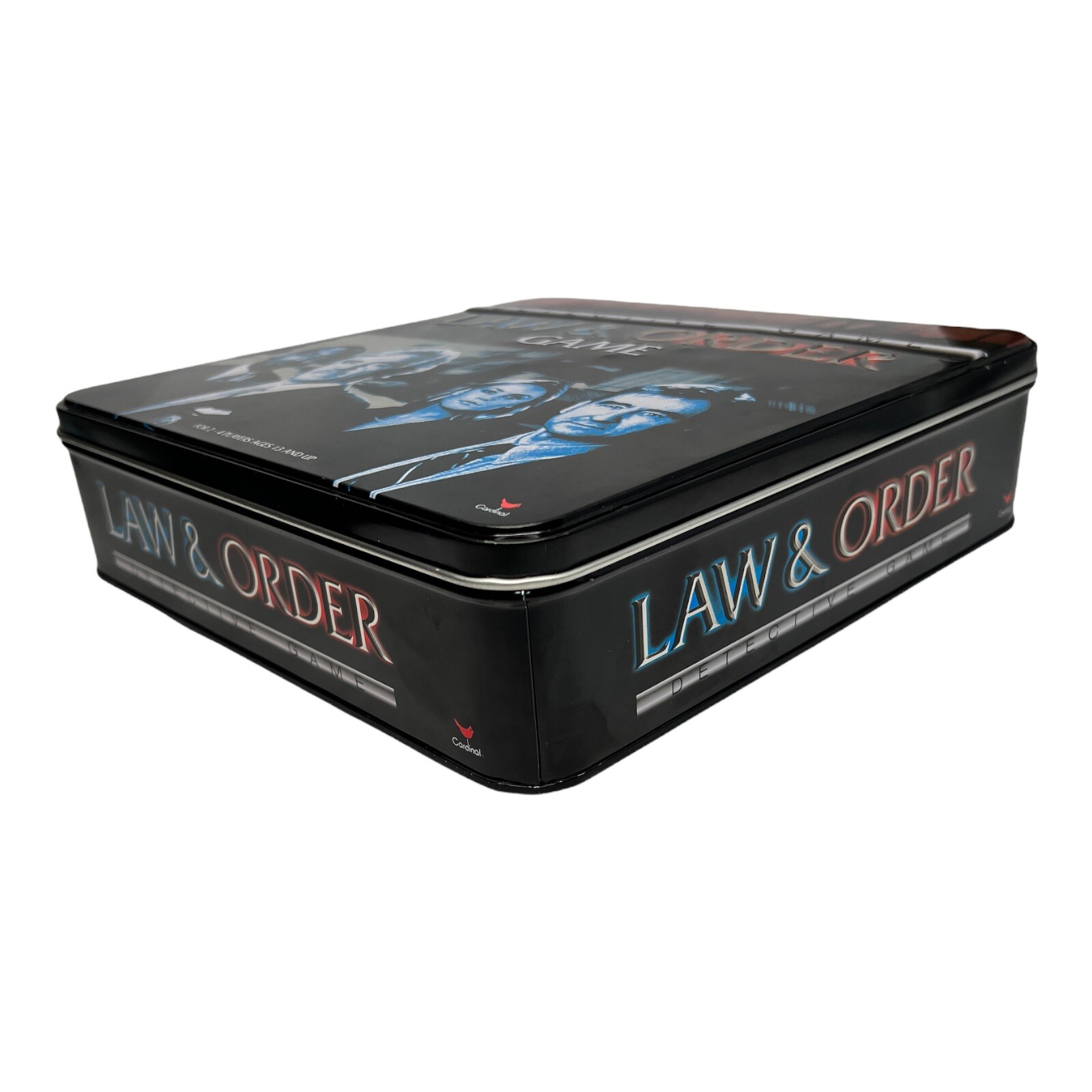 Law & Order Detective Game In Tin Box – EUC – COMPLETE – Cardinal