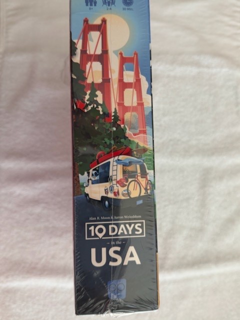 10 Days in the USA – Board Game Sealed – Brand New