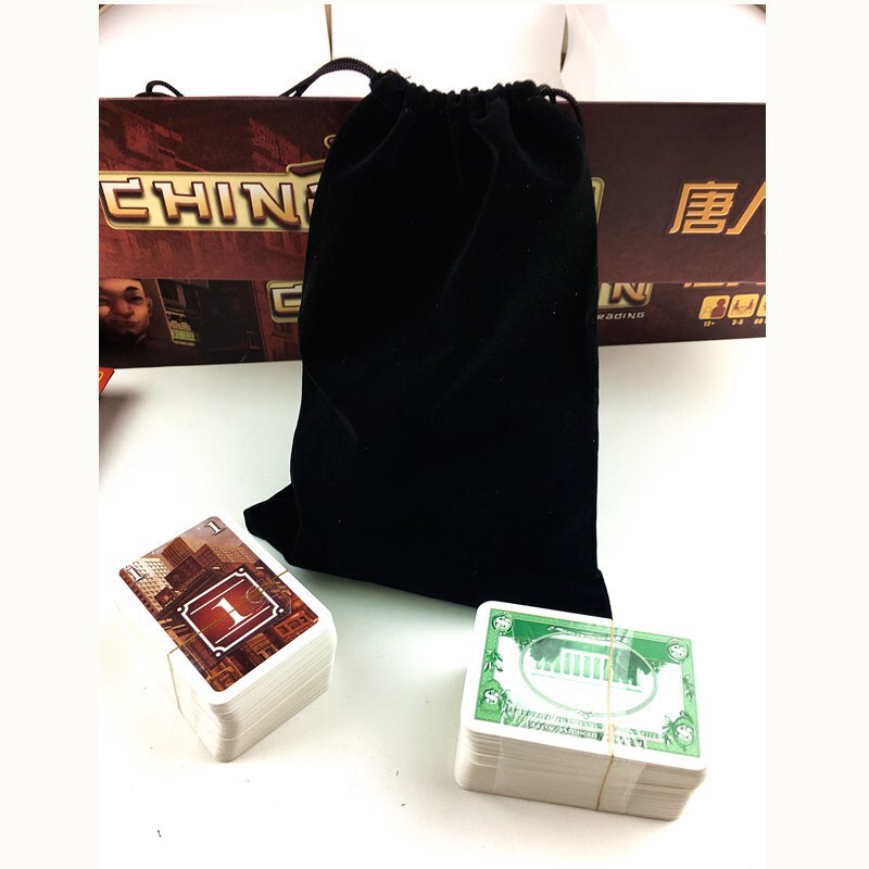 Chinatown Board Cards Negotiation Tycoon 3-5 adult table game -Chinese version！！