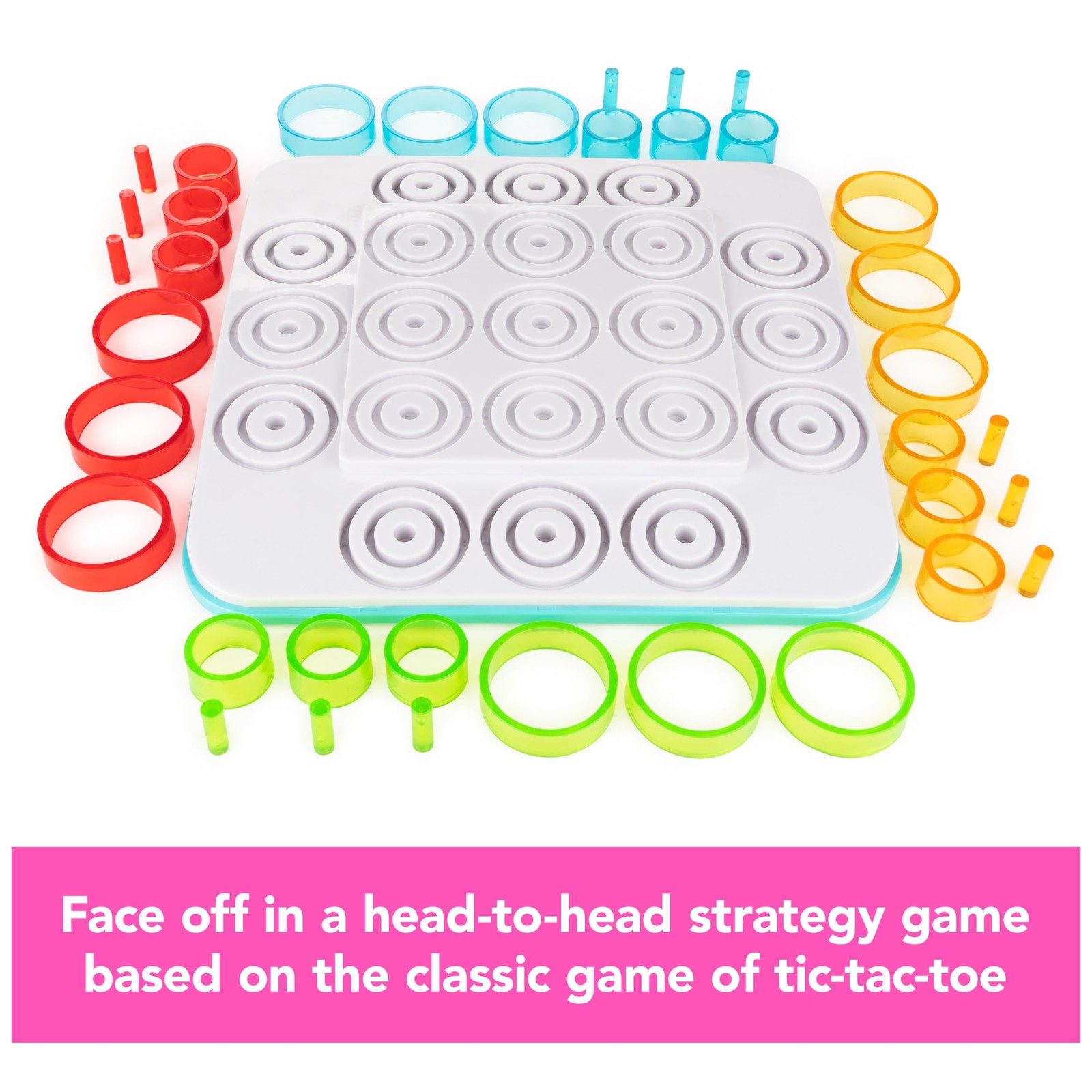 Spin Master Games, Otrio Strategy-Based Board Game, One Size, Multi Color