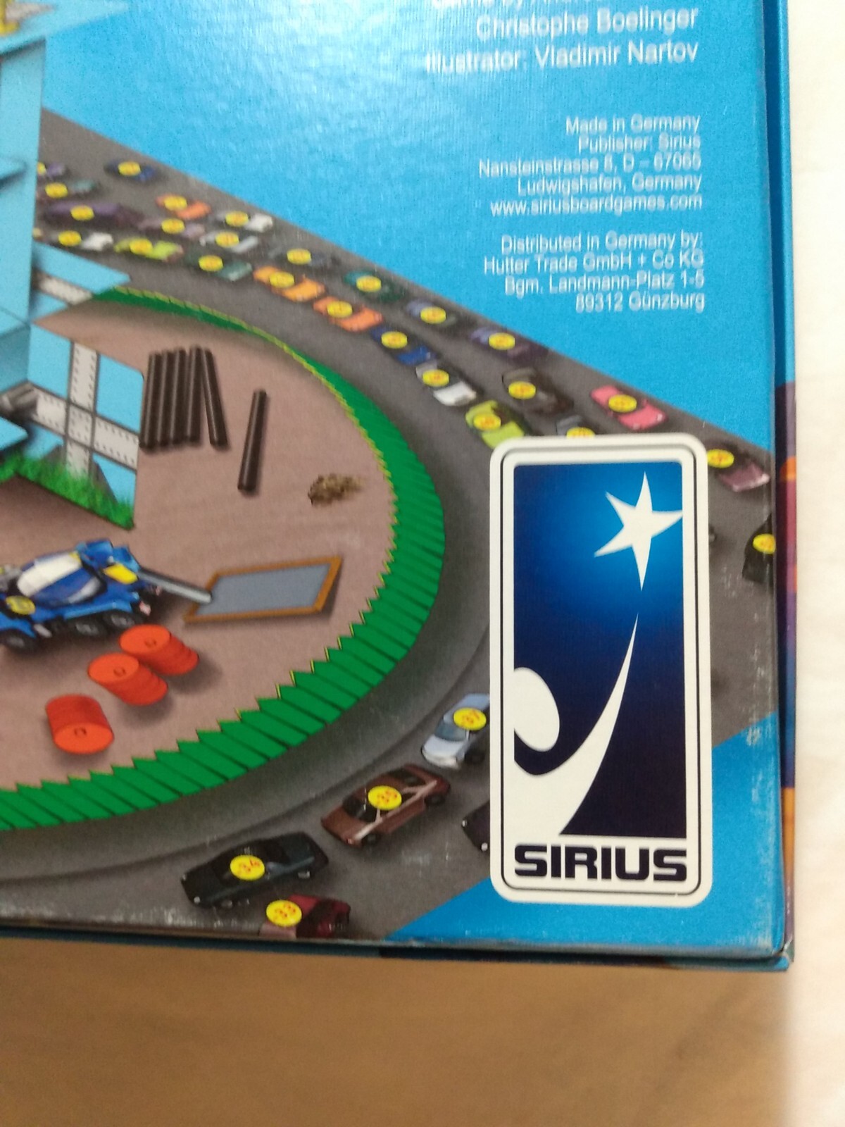 Game Skyscrapers Sirius Building & Blocking 2-4 play Ages 8 Up Mainini Boelinger