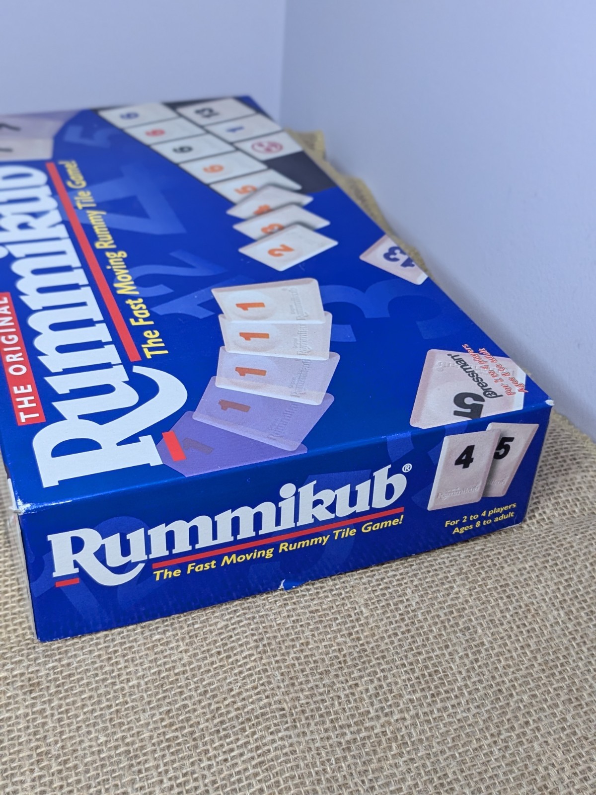 Pressman 1997 Edition THE ORIGINAL Rummikub Board Game 4 players Rummy Tile Game