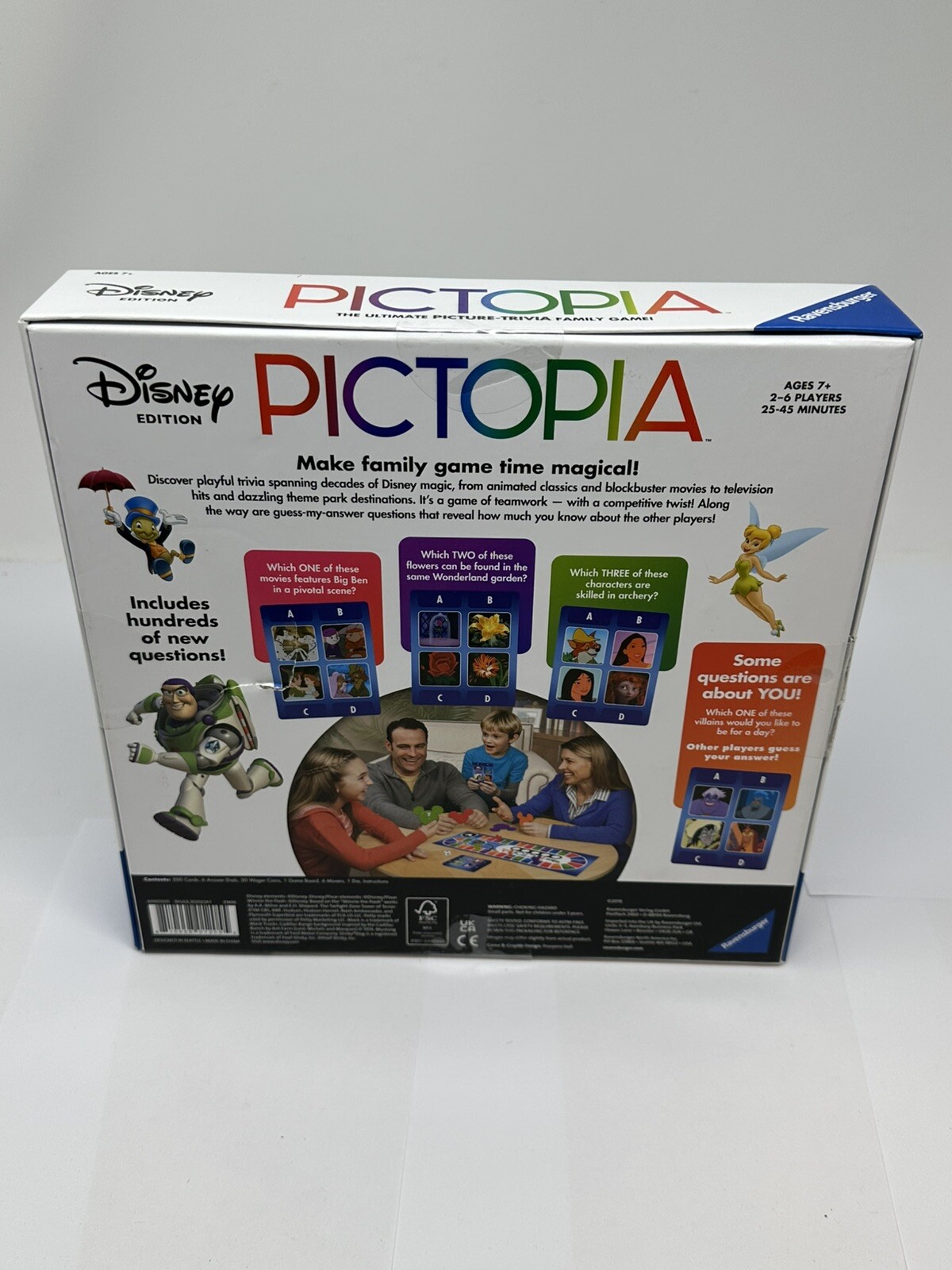 NEW Pictopia Disney Edition The Ultimate Picture Trivia Family Game Ravensburger