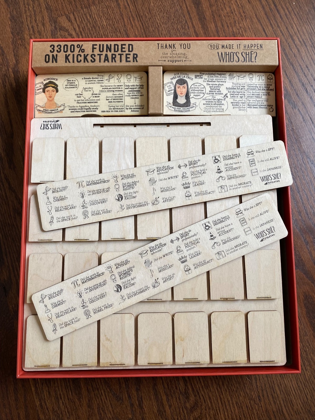 Who’s She? Mighty Women Stories Complete Board Game Playress Educational