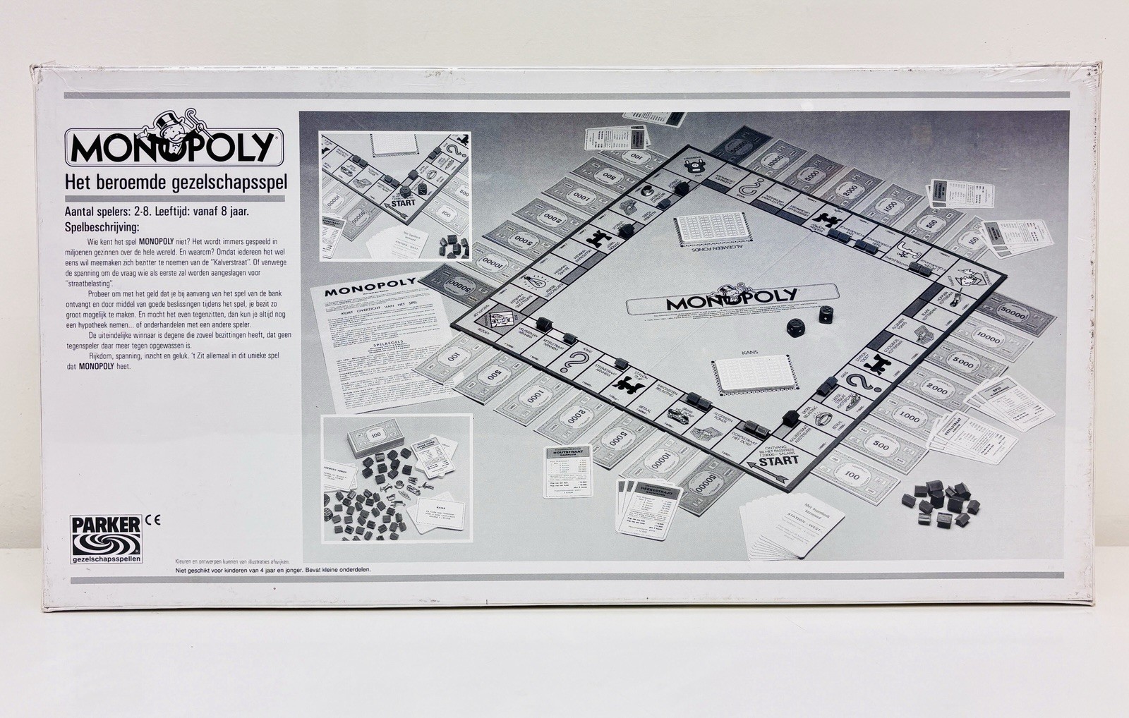 Monopoly Netherlands Dutch Het Beroemde Gezelschapsspel Edition 1985 New Sealed