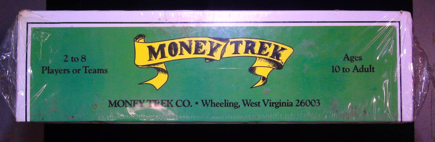 MONEY TREK CO Board Game 1987 First Edition Sealed Finance Strategy Family RARE