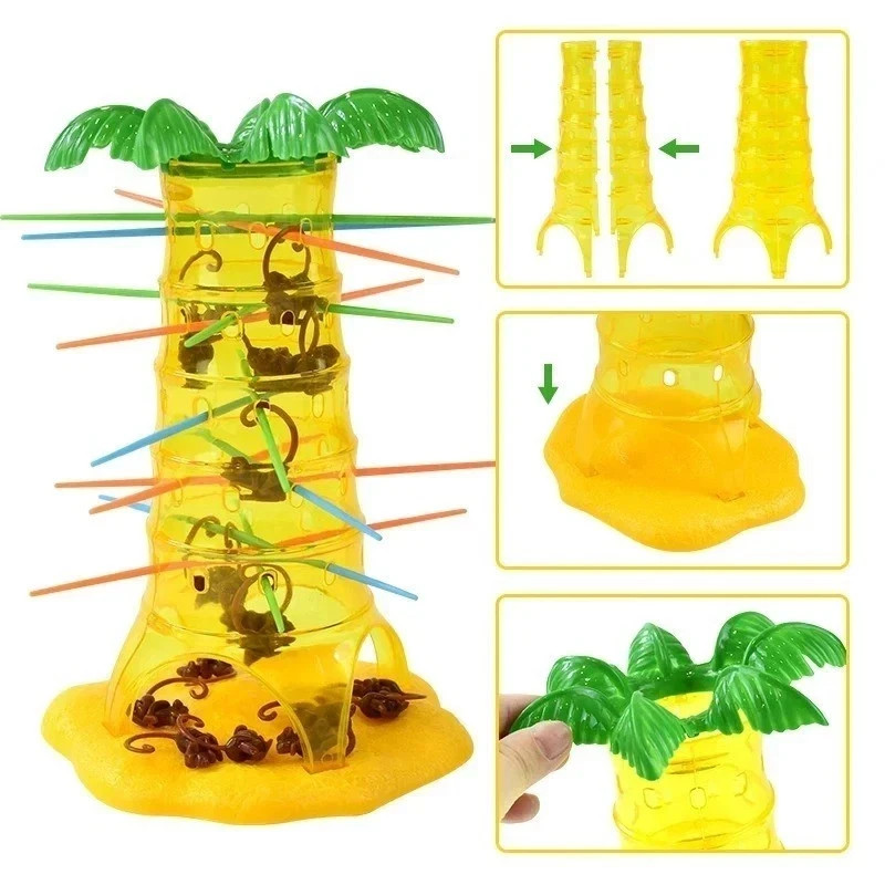 Tumbling Monkeys Tabletop Game Kids Interactive Board Game Family Fun Toy USA*