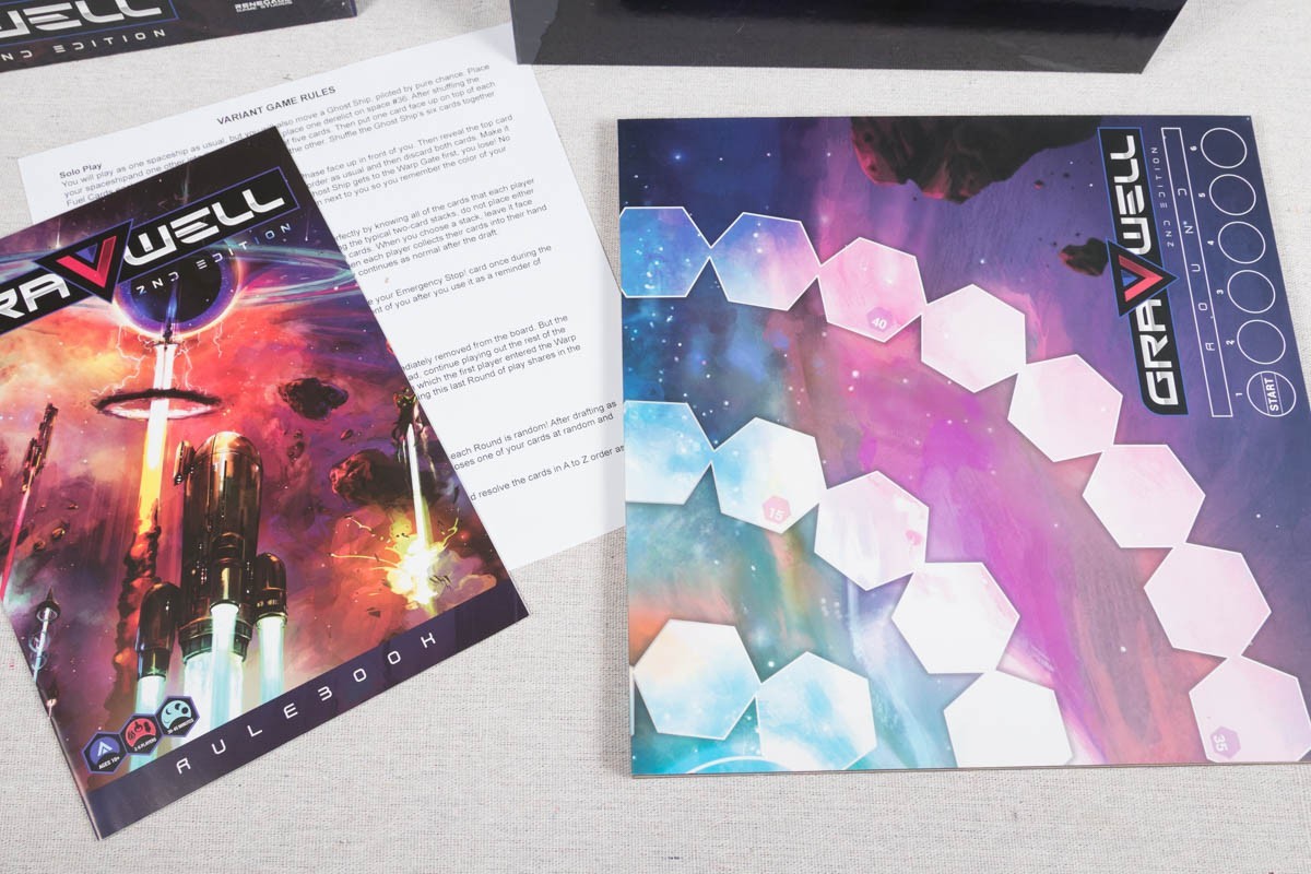 Gravwell 2nd Edition Board Game by Renegade Game Studios Unplayed