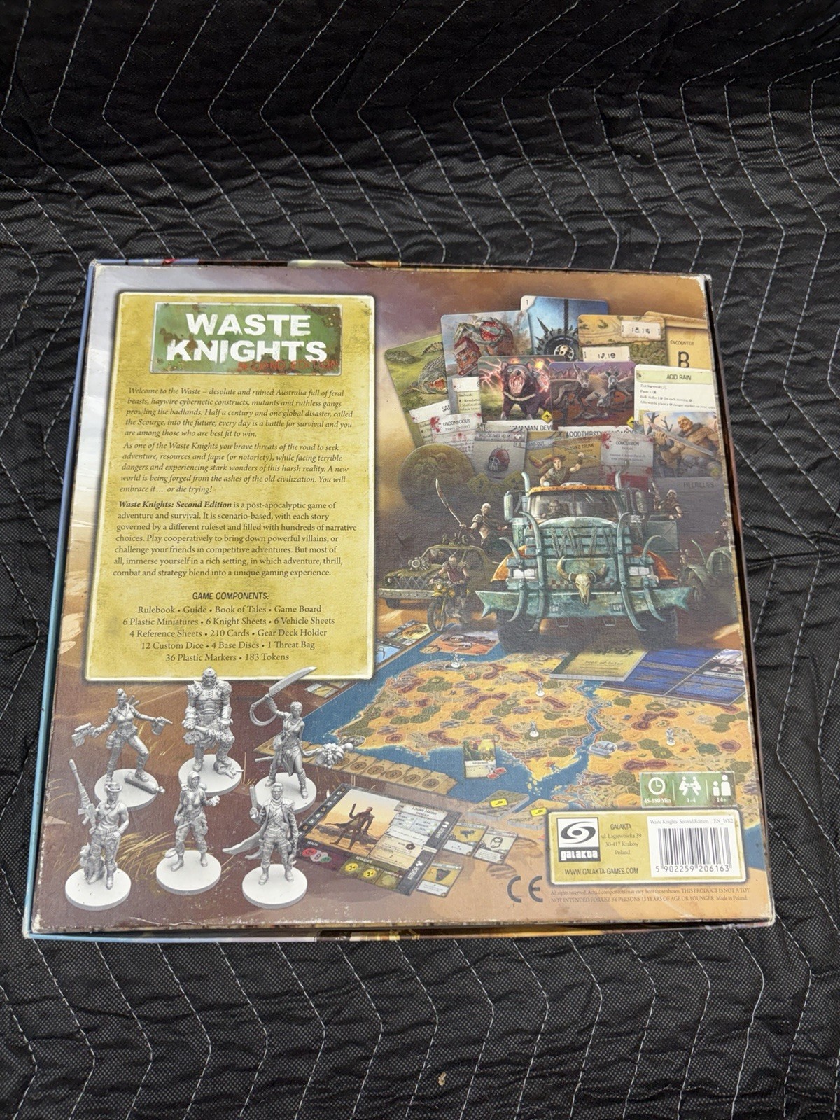 Galakta Waste Knights Second Edition Post-Apocalyptic Board Game Miniatures