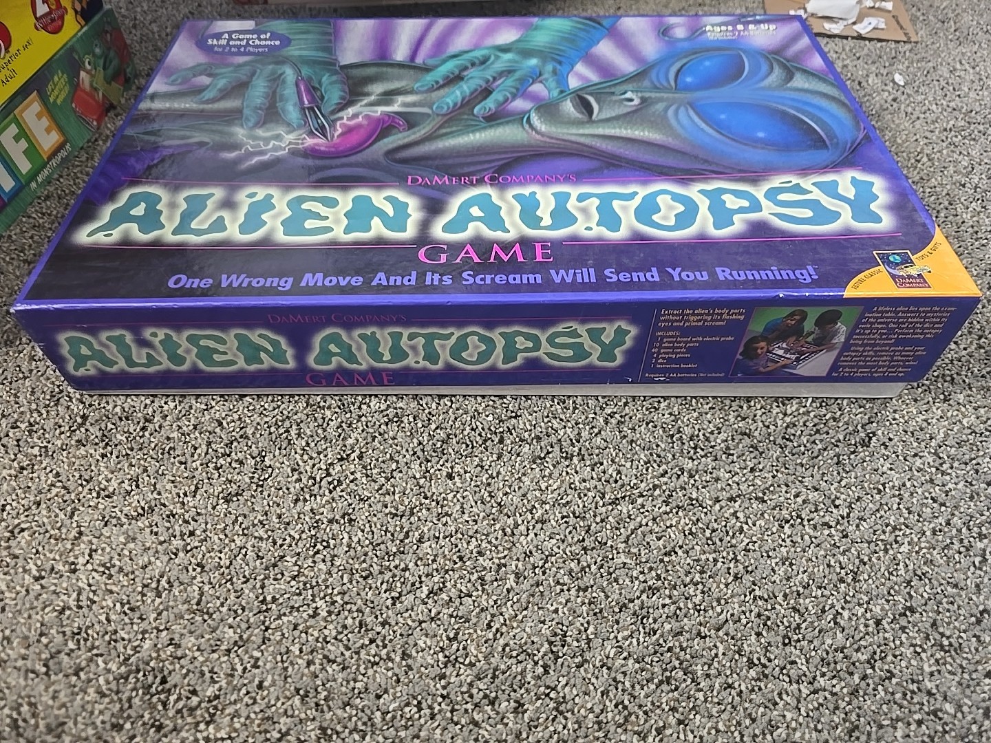 Damert Alien Autopsy Game 1997 Belinda Mecio Complete