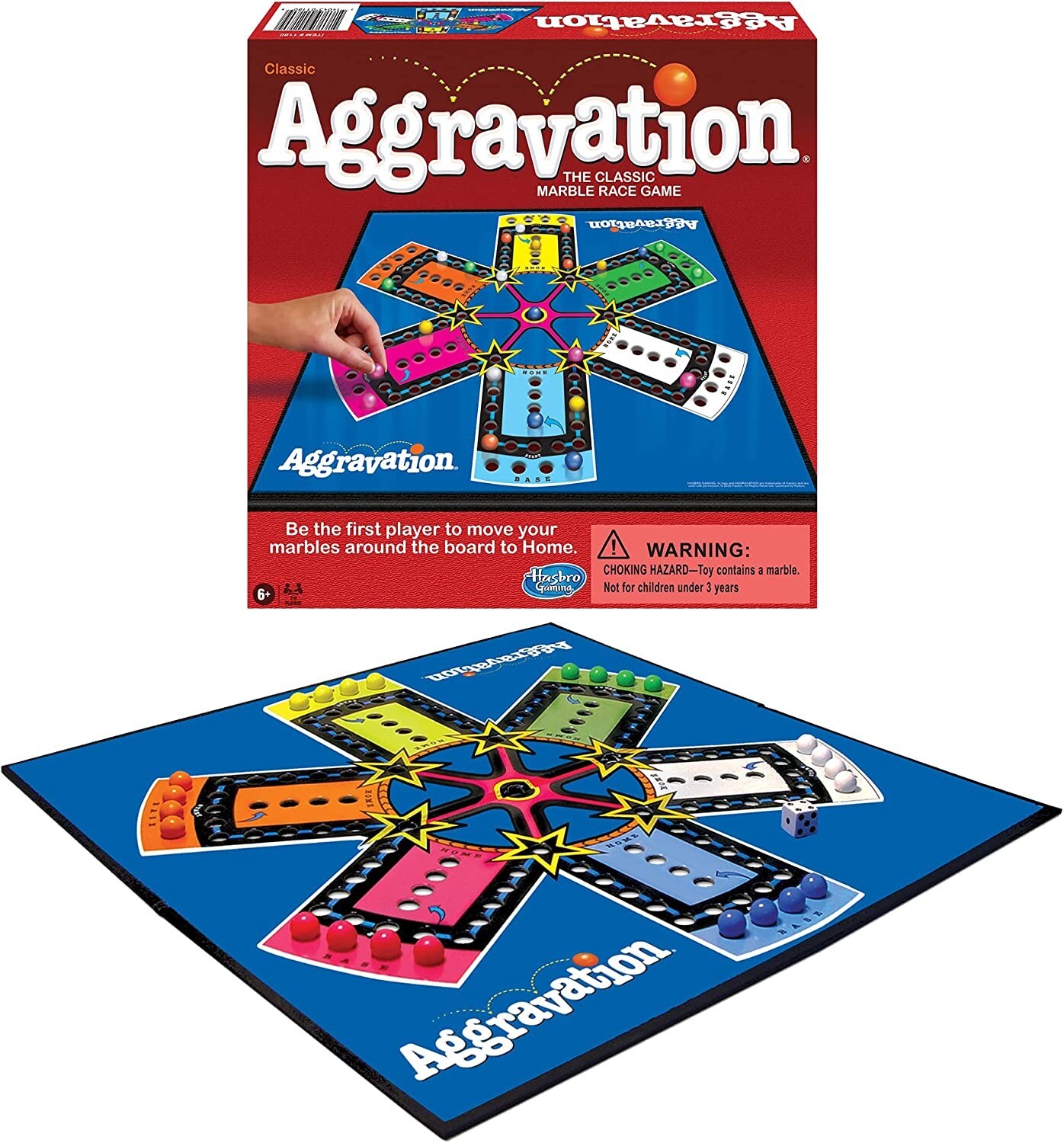 Aggravation Board Game – Family Game Night Kids & Adults Original Retro Classic