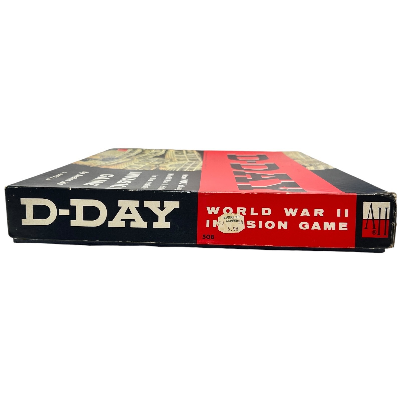 Vintage 1965 Avalon Hill D-Day World War II Invasion Board Game Role Play 508