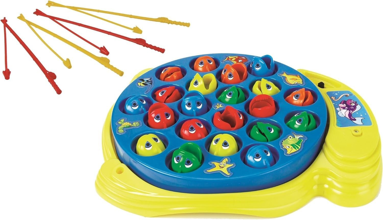 Let’s Go Fishin’ Game by Pressman – The Original Fast-Action Fishing Game!