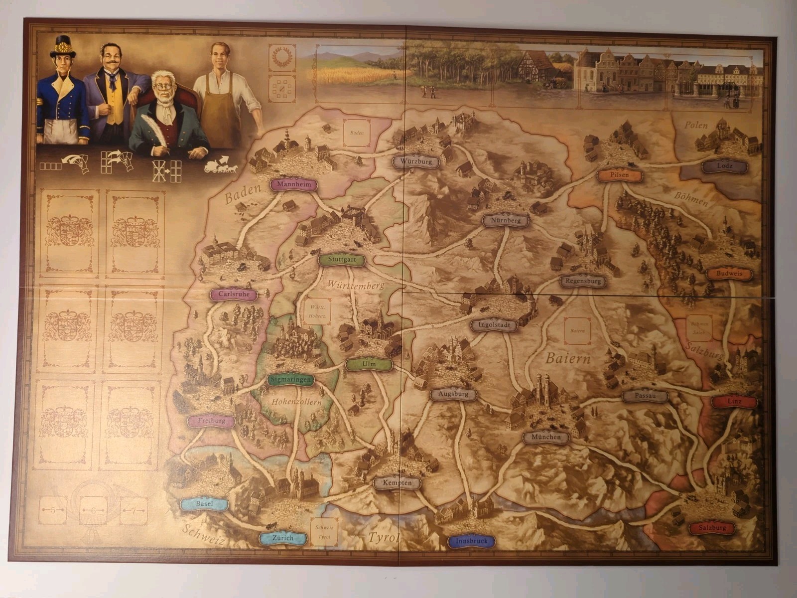 Thurn and Taxis Historical Board Game