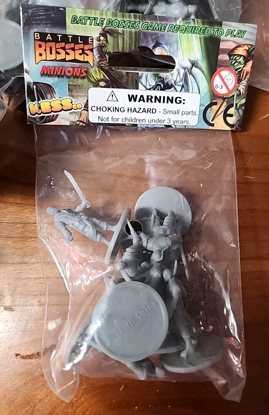 Battles Bosses Grakthar Pirate Minions Table Top Game Plastic Figures