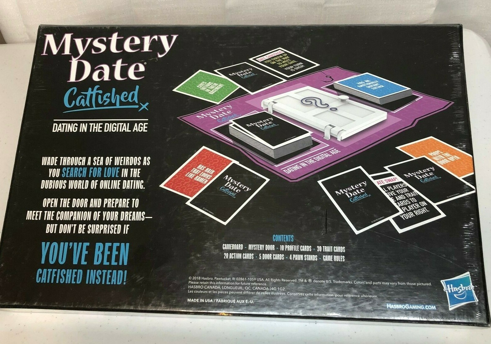 MYSTERY DATE CATFISHED DATING IN THE DIGITAL AGE Game Hasbro 2018
